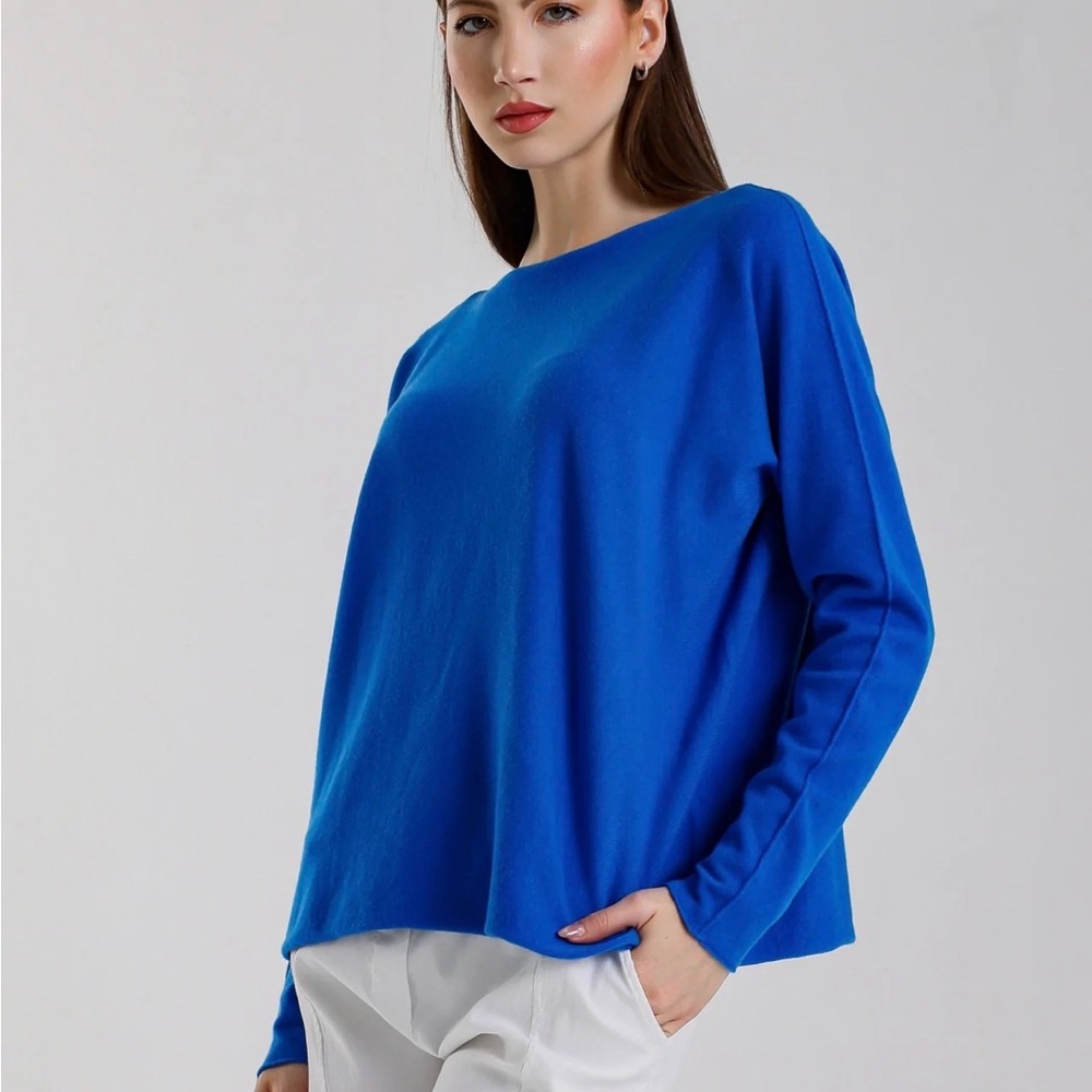 Tina Stephens cobalt Sweater Women’s os one size